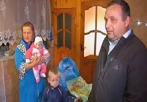 روستایی در اوکراین با فرزندآوری زیاد + فیلم