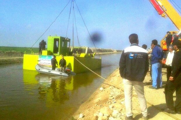 لایروب تخصصی ارتش فعالیت خود را در کانال رهبر گمیشان شروع کرد