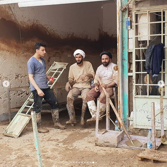 روایت تصویری جواد موگویی از سیل لرستان / تشبیه سیل لرستان به فیلم &laquo;چ&raquo; به روایت&zwnj;گری جواد موگویی