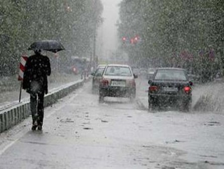 شدت بارش&zwnj;های رگباری در آسمان خراسان رضوی