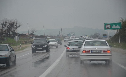 جاده‌های استان سمنان لغزنده است
