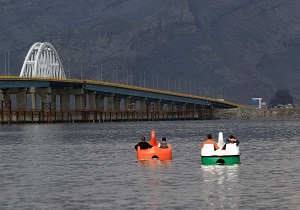 افزایش ۵۷درصدی حجم آب دریاچه ارومیه / تراز به ۱۲۷۱.۱۹ رسید