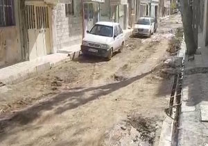 وضعیت نامناسب معابر در اسلامشهر + فیلم