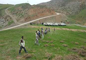 آغاز کودپاشی در بیش از یکهزار هکتار از مراتع مهاباد