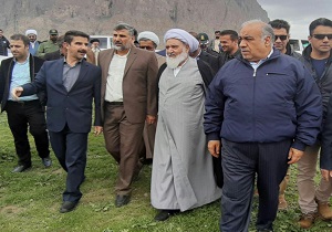 بررسی وضعیت مناطق سیل زده شهرستان هرسین