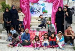 کودکان زلزله زده سرپل ذهاب عیدی خود را به کودکان لرستان اهدا کردند