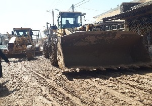 اعزام تجهیزات کمک رسانی از اندیمشک به مناطق سیل زده شوش