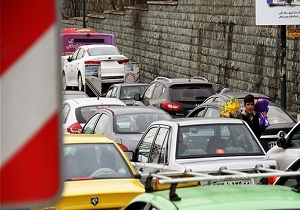 ترافیک صبحگاهی معابر تهران در نوزدهمین روز از فروردین ۹۸