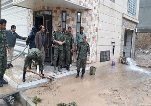 تامین امنیت اموال سیل زدگان در خوزستان
