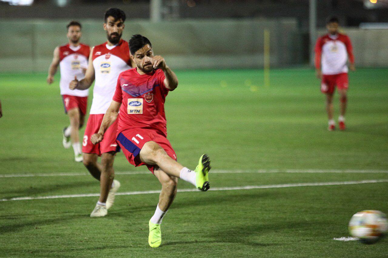 کمال پرسپولیس مقابل ستاره تیم ملی شیلی