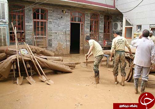 لرستان سیل زده در قاب تصویر