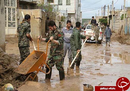 لرستان سیل زده در قاب تصویر