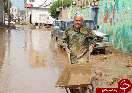 لرستان سیل زده در قاب تصویر