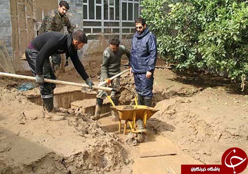 لرستان سیل زده در قاب تصویر