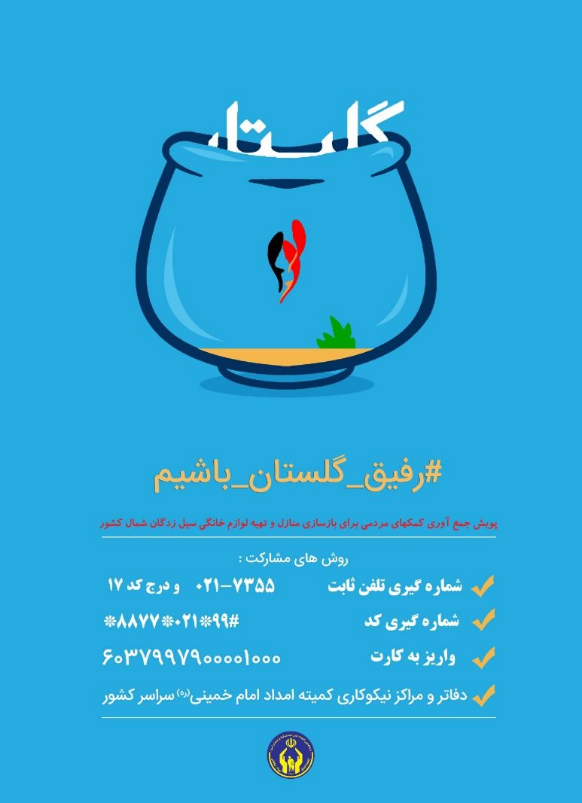پویش&zwnj;هایی که در کمک&zwnj;رسانی به سیل&zwnj;زدگان پیشگام شدند