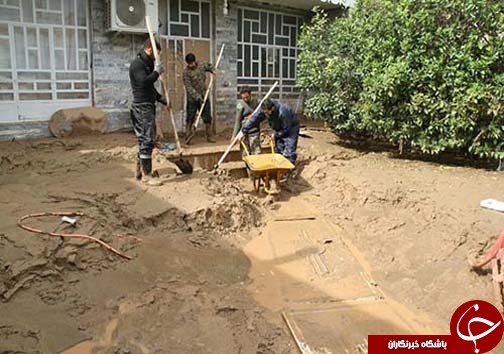 لرستان سیل زده در قاب تصویر