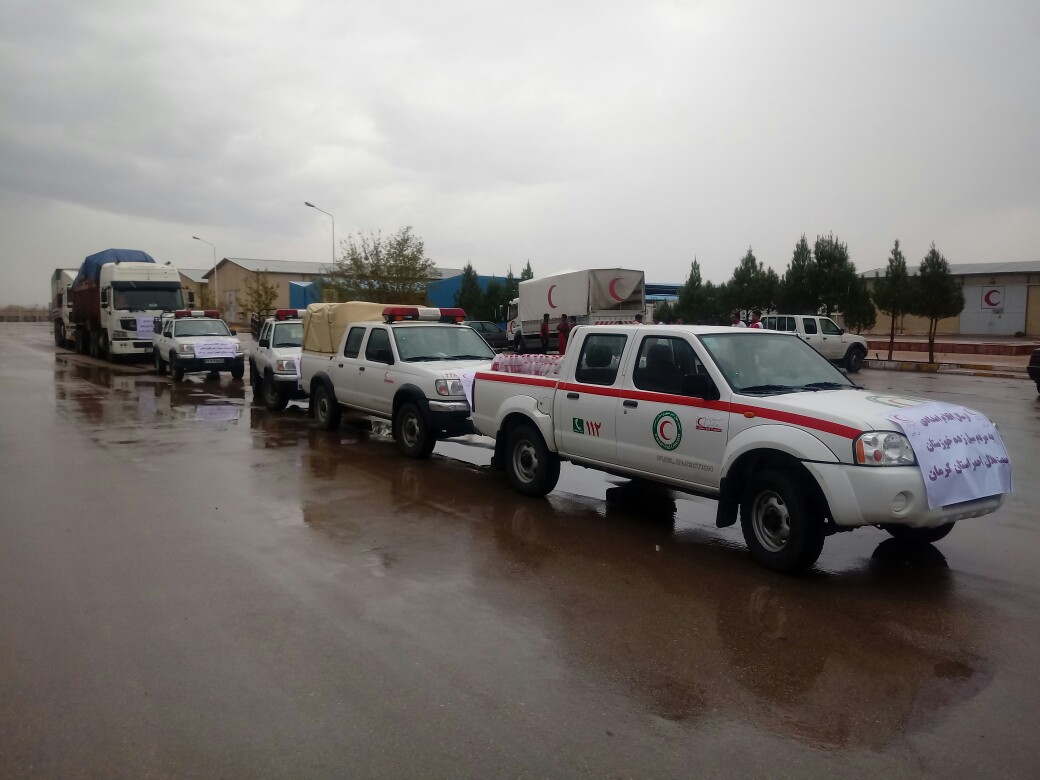 ارسال پنجمین محموله امدادی به مناطق سیل زده خوزستان