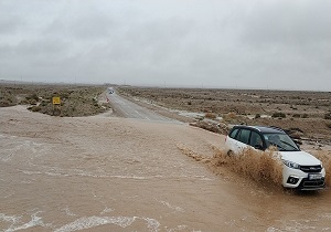 مسدود شدن محور روستایی خرو طبس