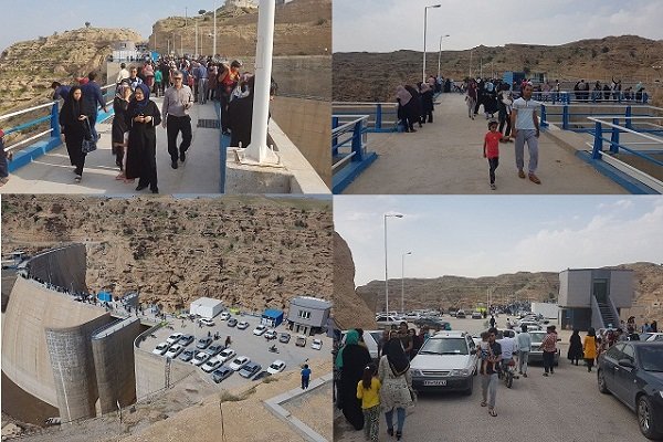 بیش از ۲۶ هزار نفر از بزرگترین سازه آبی استان بوشهر بازدید کردند