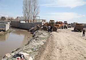 رودخانه گلمغان اردبیل ساماندهی می‌شود