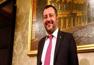 معاون نخست&zwnj;وزیر ایتالیا برای انتخابات پارلمان اروپا اتحادی از چهار حزب راستگرا تشکیل داد