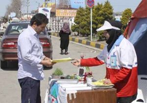 خدمت رسانی ۴۸۰ پایگاه به مسافران نوروزی