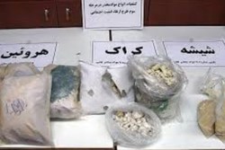 کشف بیش از ۵ کیلو گرم مواد مخدر در خدابنده
