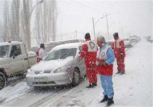 ۲۰۲ خودرو طی مدت بارش برف در سه محور شرق استان رهاسازی شده است