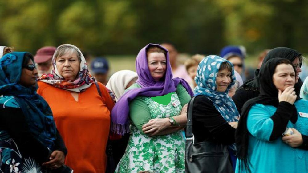 سبک خاص همدردی زنان نیوزیلند با مسلمان این کشور+تصاویر
