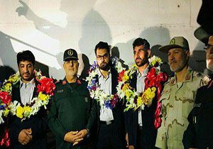 بازگشت ۴ مرزبان ربوده شده به وطن + فیلم
