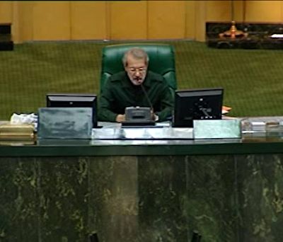 لاریجانی: اقدام آمریکا علیه سپاه نشانه نشانه عمق کینه ورزی سفاهت و جهالت این رژیم است + فیلم