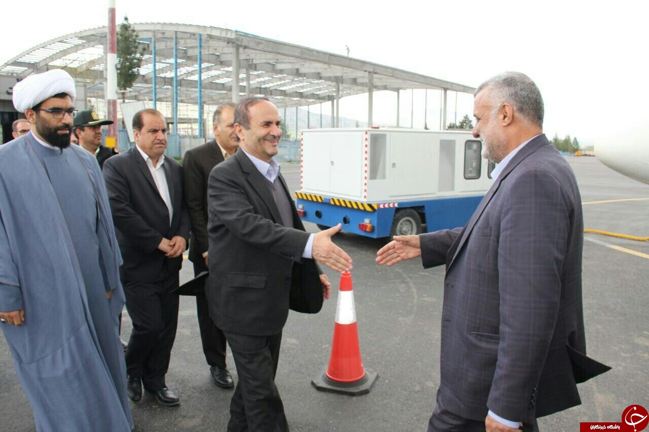 وزیر جهاد کشاورزی وارد ایلام شد