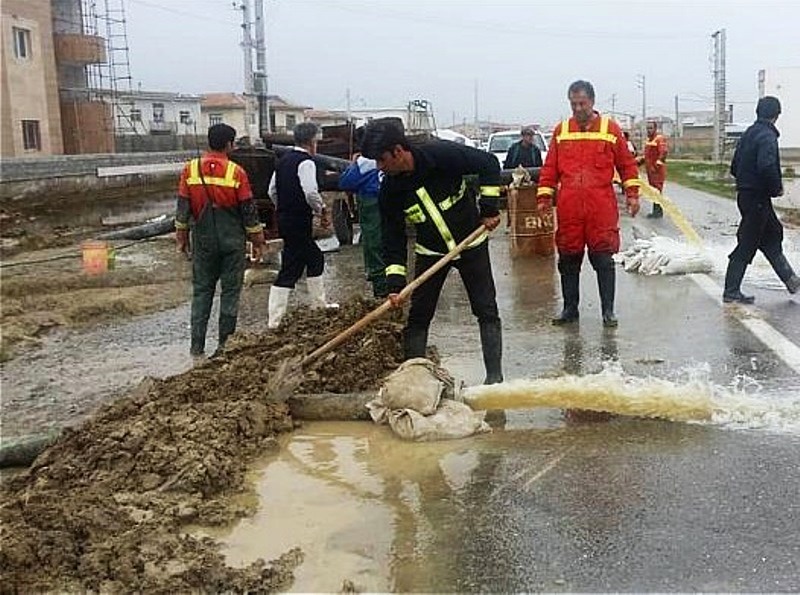 اجرا طرح دهیار داوطلب امداد در مناطق سیل زده نهاوند