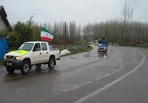 ارسال کمک‌های سپاه و بسیج به سیل‌زدگان گلستان + فیلم