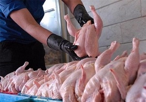 کاهش قیمت مرغ گرم در بازار اصفهان