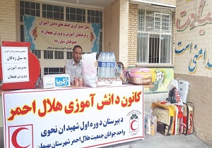 حمایت فرهنگیان و دانش آموزان بهبهانی از سیل زدگان