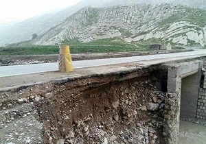 ۴۸۰ میلیارد خسارات ناشی از بارندگی به راه‌های استان
