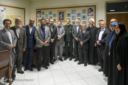 مراسم روز پاسدار در حرم عبدالعظیم حسنی (ع)