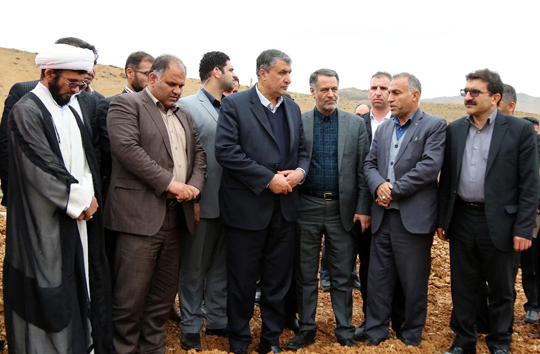 بازدید وزیر راه از مناطق سیل زده چهارمحال و بختیاری
