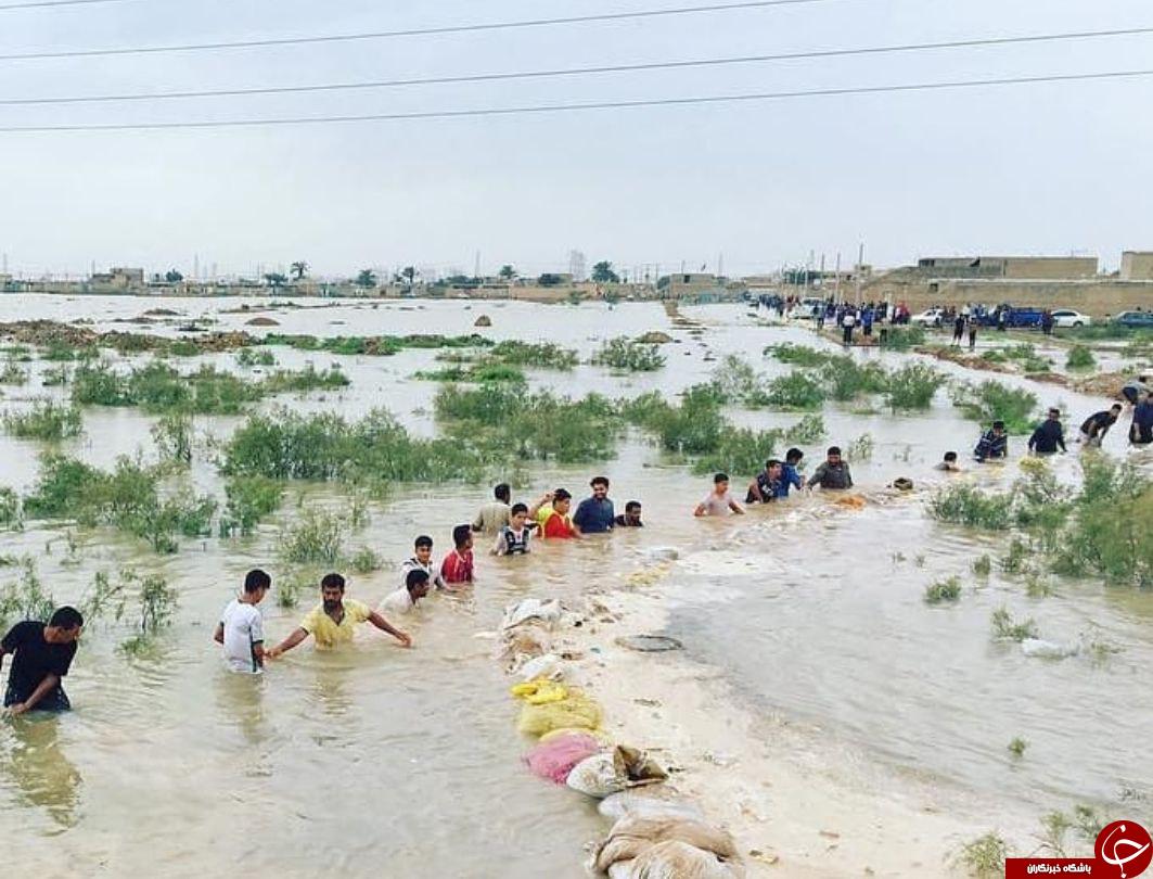 آخرین اخبار از مناطق سیل&zwnj;زده چهارشنبه ۲۱ فروردین ماه/ صدور شناسنامه رایگان برای سیل زدگان/ دستور تخلیه شهر اهواز صحت ندارد+فیلم و تصاویر