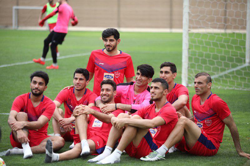 گزارش تمرین پرسپولیس در امارات