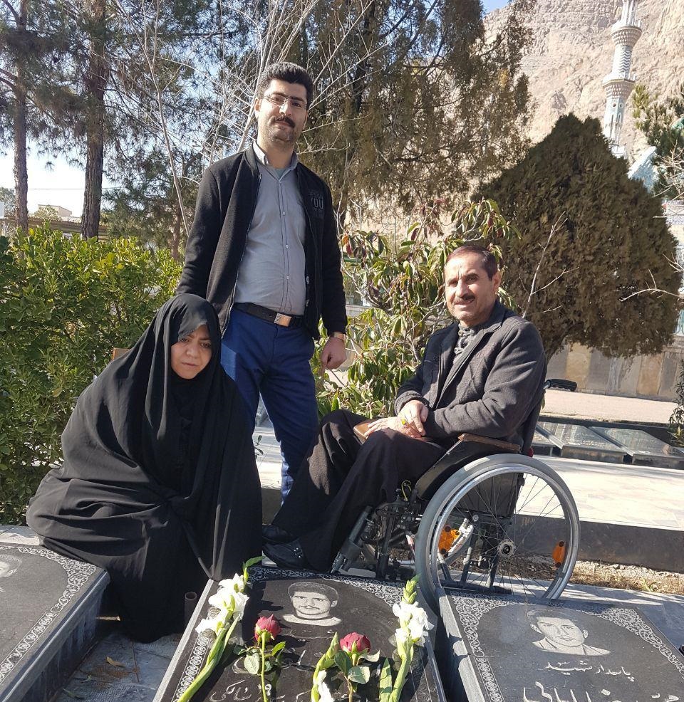 تورق زندگی جانباز سرافراز حبیب الله فرجاد در «از آسمان»