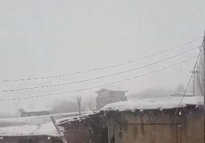 روستای شوداغ سفیدپوش شد + فیلم