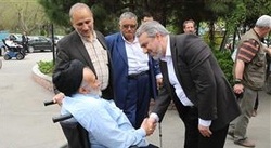 جانبازان آسایشگاه امام خمینی(ره) میهمان امام مهربانی ها بودند