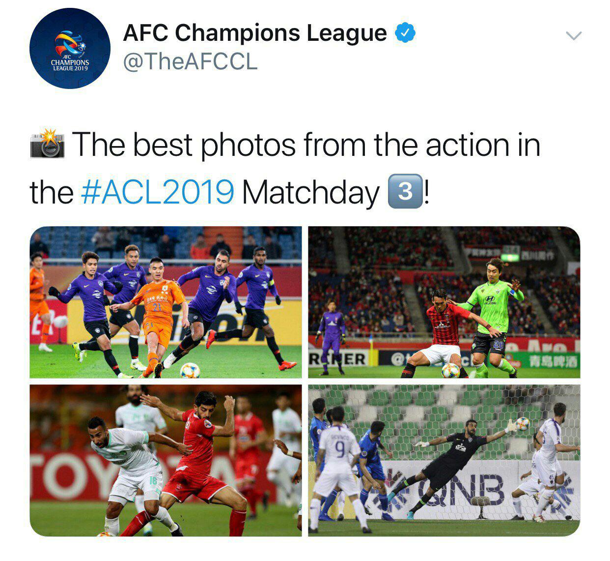 سرخابی&zwnj;ها در جمع ۴ تصویر برتر لیگ قهرمانان آسیا