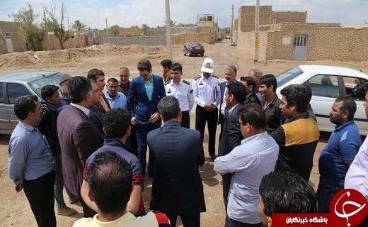 مشکلات جاده بافق به باقرآباد بر رسی شد