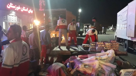 ارسال ۷محموله امداد رسانی به خوزستان