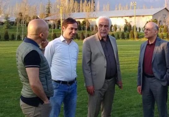 بازدید مدیران استقلال از زمین مجموعه انقلاب