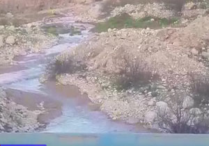 جریان دوباره رودخانه بوان بعد از سال‌ها + فیلم