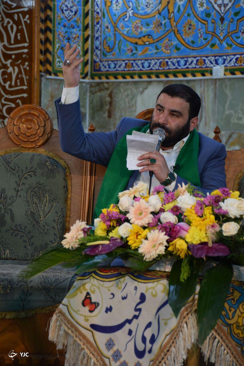 مراسم ویژه هیئت رزمندگان اسلام در بین الحرمین برگزار شد + عکس